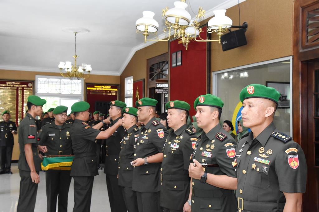 Danrem Pimpin Sertijab 3 Komandan Kodim